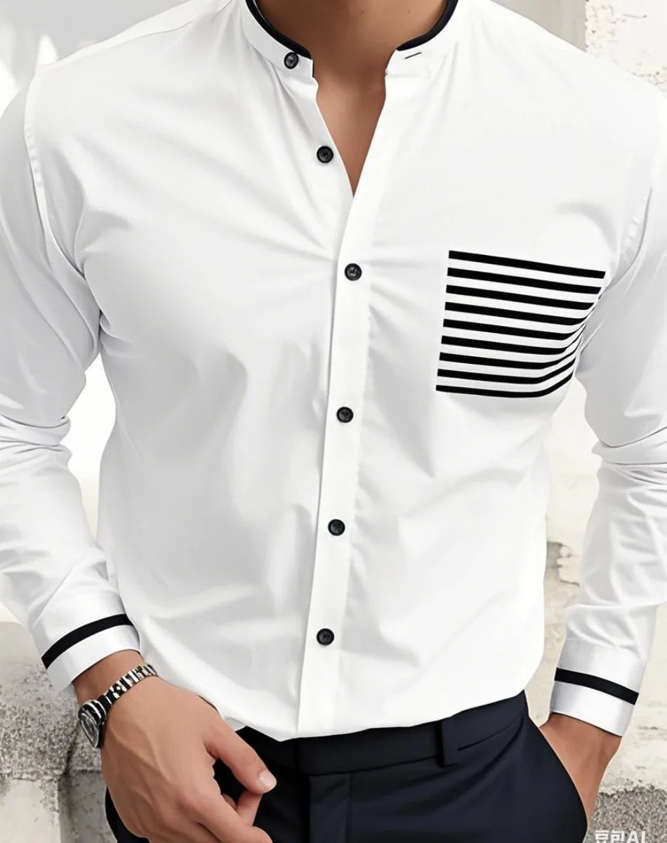 Nine color men's shirts 3D printing men's Hawaiian clothing business office oversized XS-6XL comfortable soft fabric