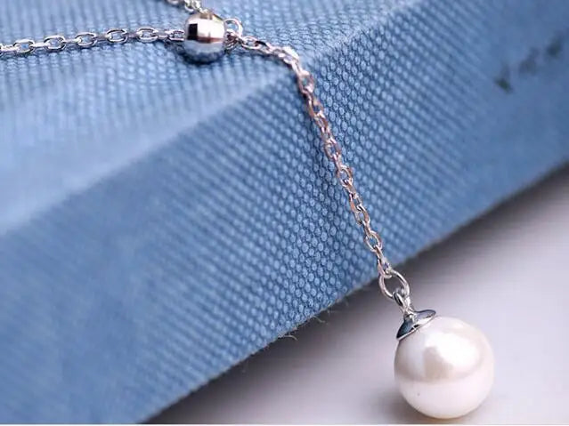 New Golden Silver Color Small Heart Necklaces Bijoux For Women Collars Fashion Jewelry Collarbone Pendant Necklace NA219