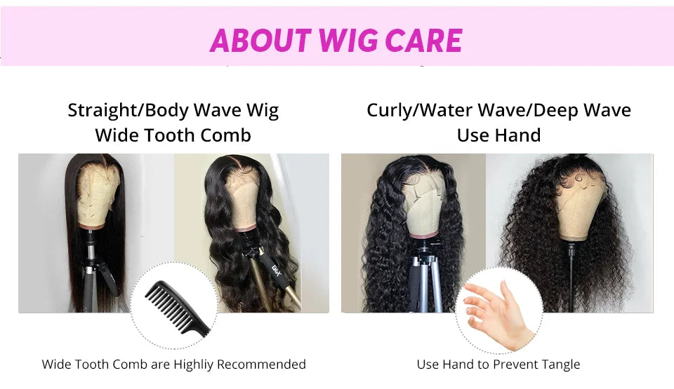 Luvin HD Transparent Body Wave Human Hair Wigs 13x6 Body Wave Lace Front Wig Human Hair Brazilian Water Wave Lace Frontal Wigs