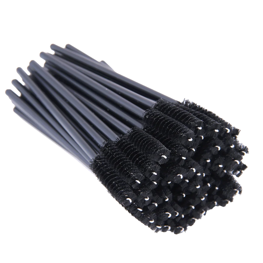 YSDO Good Quality 5/50 Pcs Crystal Eyelash Makeup Brushes Diamond Handle Mascara Wands Eyelash Extension Tools