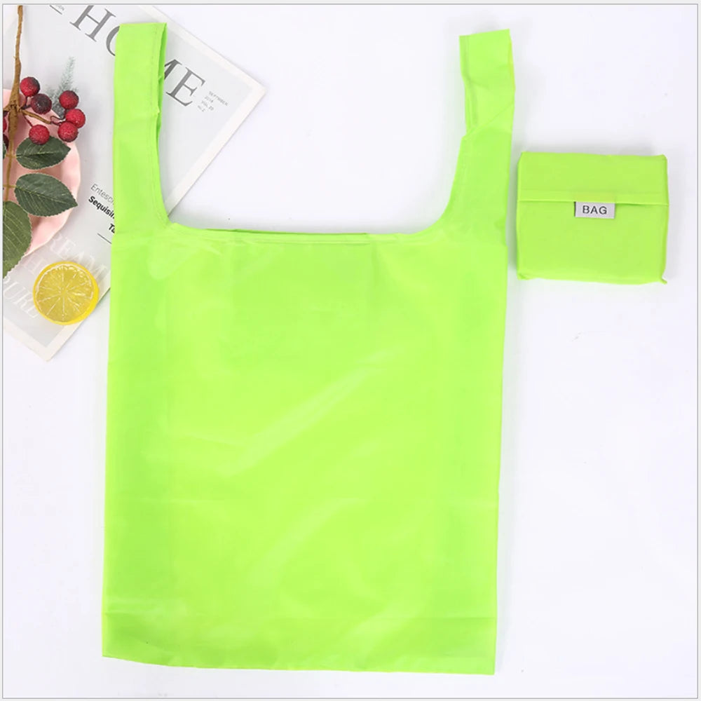 Shopping bag Eco-friendly bag Storage bag shoulder Grocery bags Shoulder Market Bags Reusable foldable Supermarket Shop bags