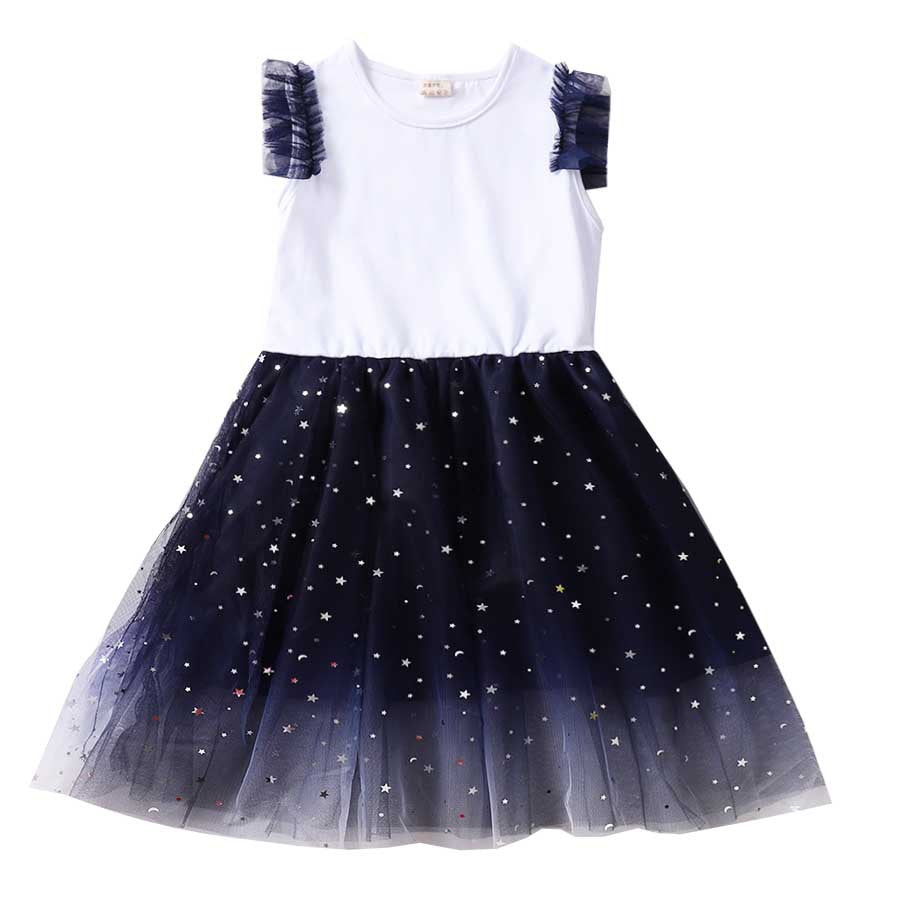 KPop Demon Hunters Clothes Kids Short Sleeve Casual Dress Baby Girls Lace Dress with Small Bag Children Wedding Party Vestidos