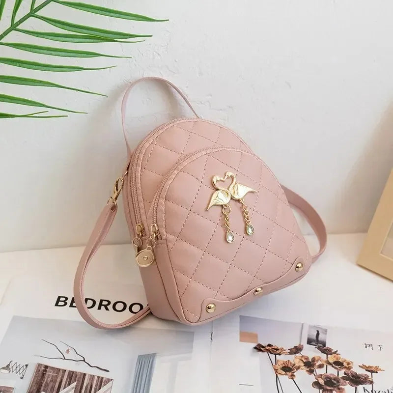 Fashionable Bag Women Backpack Mini Leisure Handbag