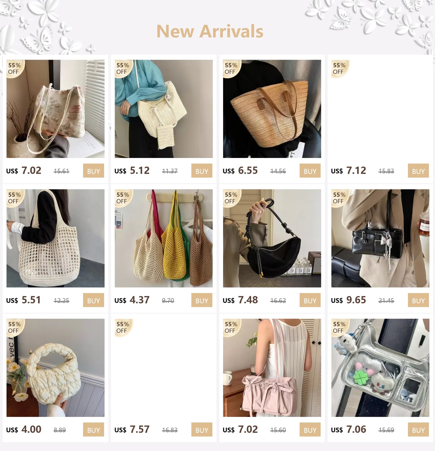 Women's Large Capacity Shoulder Bag Summer Straw Woven Basket Handbag Fashion Female Luxury Designer Beach Bag Bali Shopper Tote