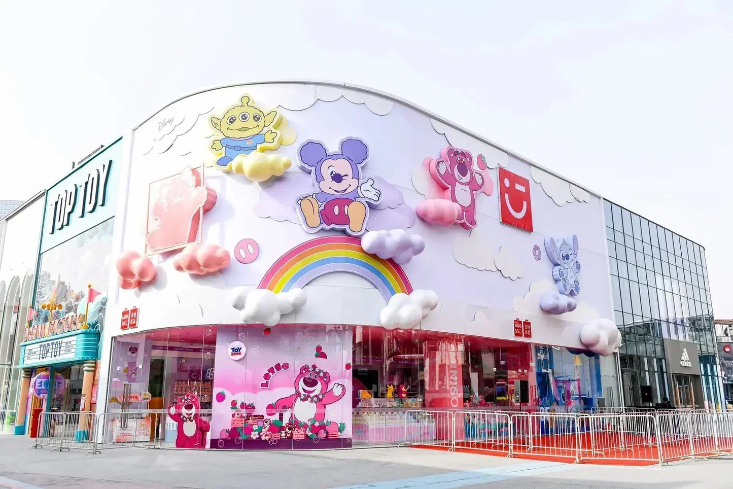 2025 Christmas Disney Mickey Hoodies Boy Girl Autumn Winter Family Parent-Child Clothing Men Women Oversized Loose Long Sleeves