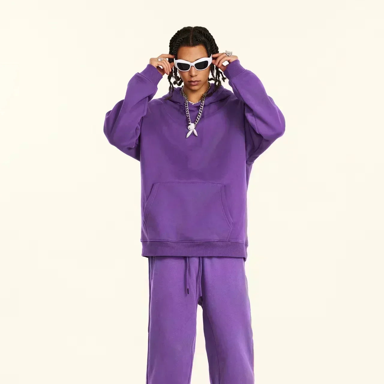 Men's casual hoodie alphabet print loose fit - Temu Bahrain streetwear 22ss men clothing hoodies hoodie men one piece haikyuu