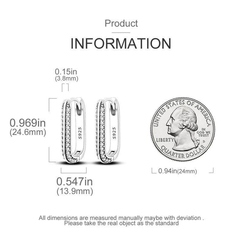 2025 New 925 Sterling Silver Hoop Earrings Flowers Zircon Drop Earrings Stud For Woman Fine Birthday Wedding Party Jewelry Gifts