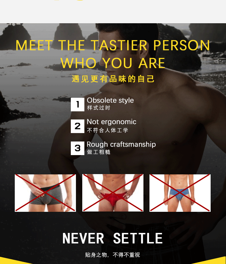 ORLVS New Cotton Comfortable Mens Briefs Underwear Shorts Male Underwear Sexy Gay Men Underwear Bikini Men Briefs Underwear Man