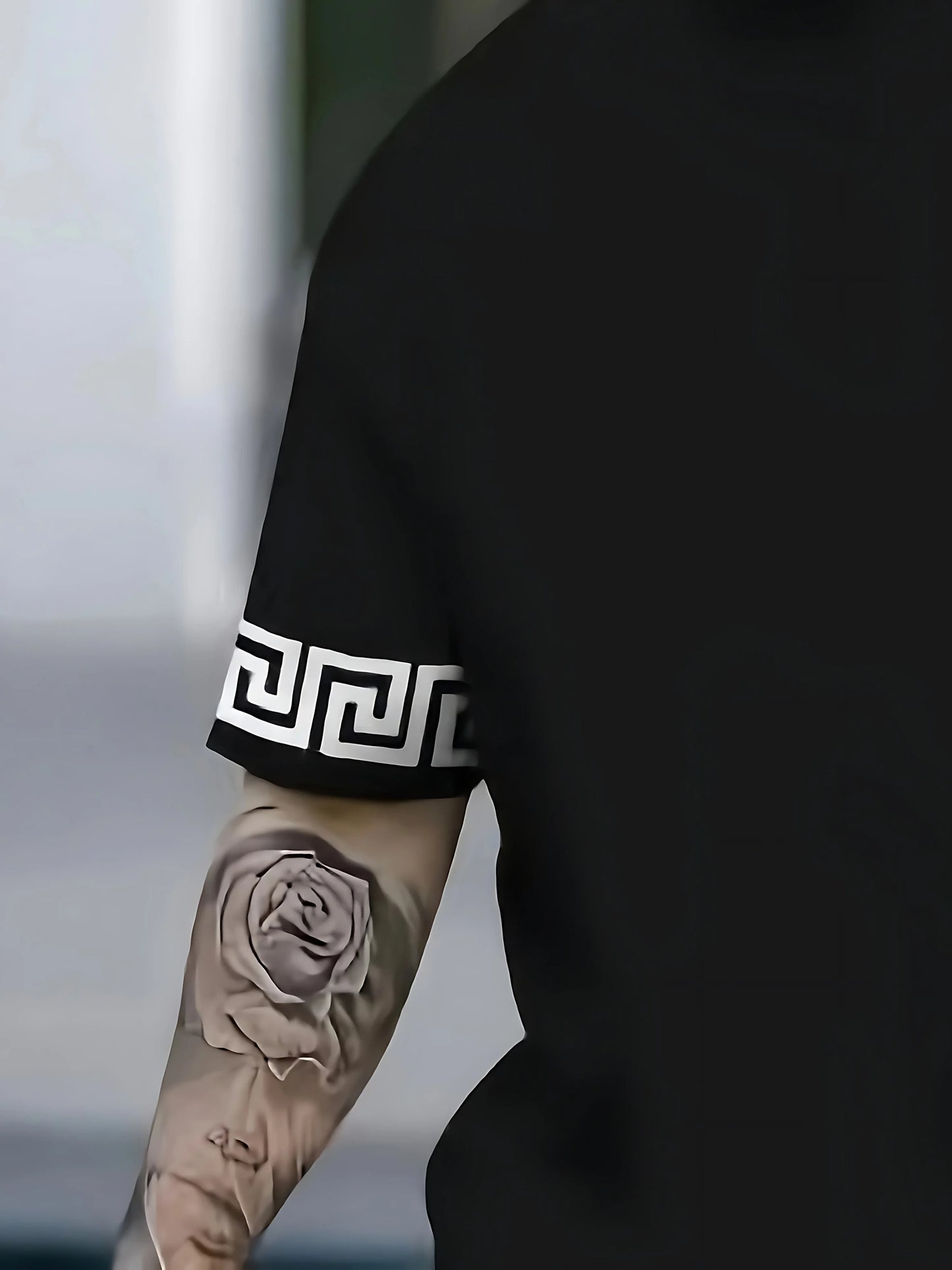 Summer 2025 Bestseller Men's Set Casual and fashionable 3D printed outdoor streetwear