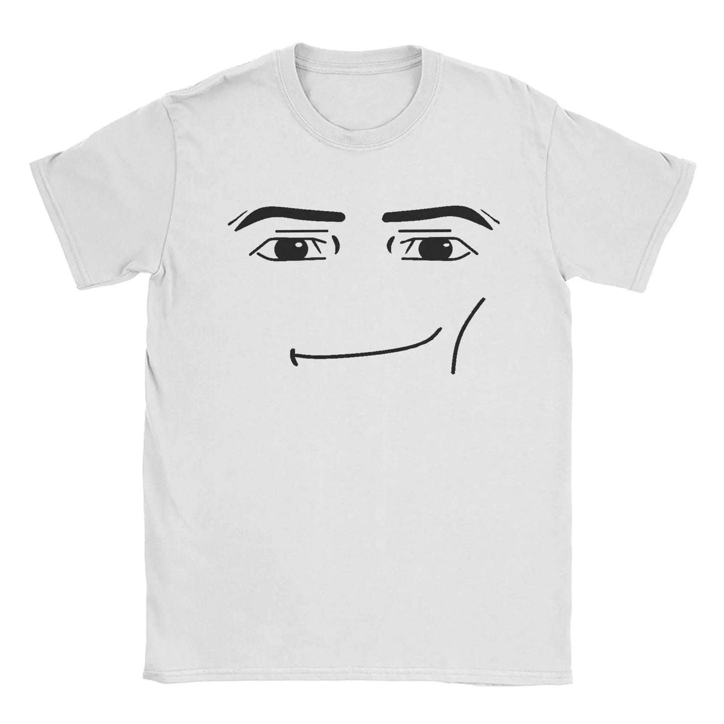 Y2k Anime Robot Robloxs Face New Arrival Mens Clothes Tee Shirt Homme Graphic T-Shirts Men Tshirt for Men Ropa Hombre 71081