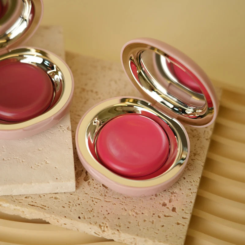 Rare Beauty Mauve Rose Neutral Blush Powder Portable Makeup Liquid Blush Moisturizing Dual-use Waterproof Lip Glaze Plump Smooth