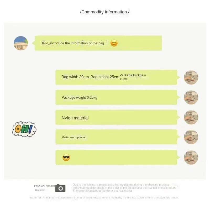 Korean Street Style Versatile Artistic Hong Kong Version Shoulder Bag Messenger Crossbody Bag