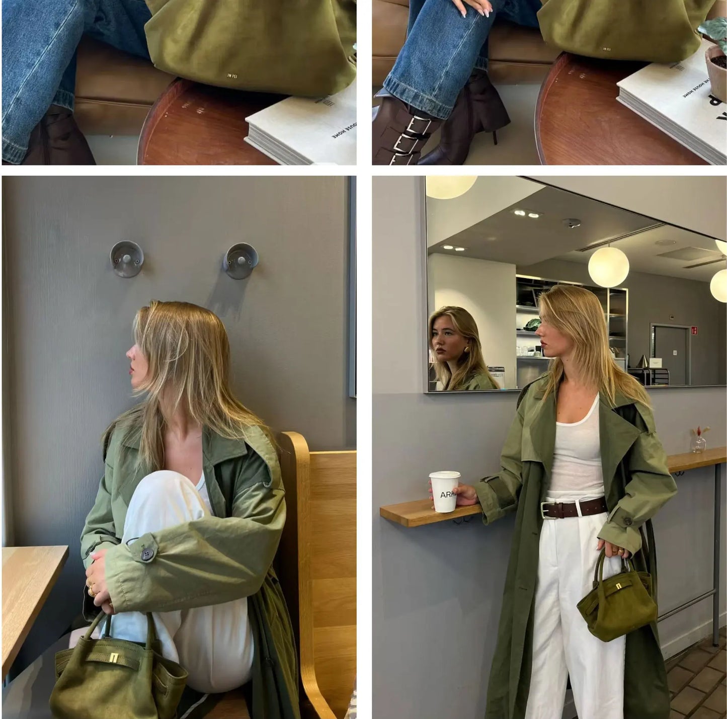 JW Pei Dumpling Bag Suede Shoulder Crossbody Underarm Bag Niche Design Fashion Handbag Tote Bag