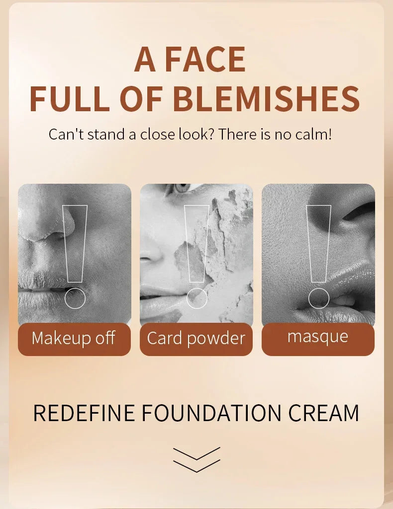 TVLV eraser foundation make-up stick 20g, with brush to brighten skin liquid foundation, long-lasting makeup concealer