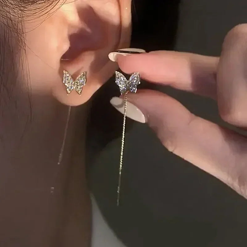 2025 New Fashion Orange Pendant Earrings Quality Drop Earrings for Girls Women Children Party Birthday Gift Lovely Jewelry