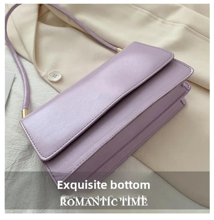 Luxury Brand Crossbody Bags for Women Fashion Design Underarm 2025 Woman Shoulder Bag Female Handbag and Purses Solid Color