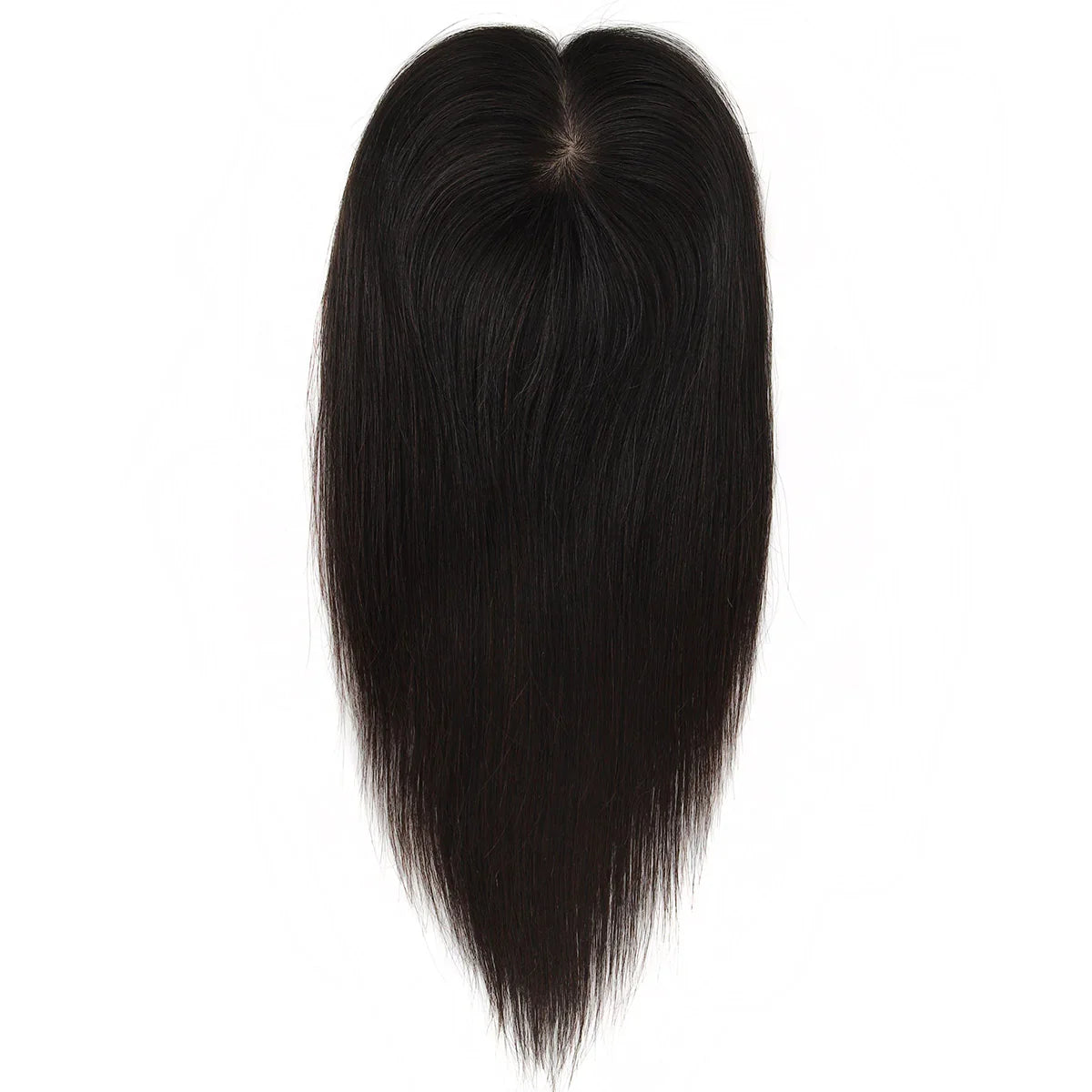 100% Remy Human Hair Natural Hair Topper HairPieces for Women Silk Base 3Clip in Toppers Hair Swiss Lace Hair Topper Breathable