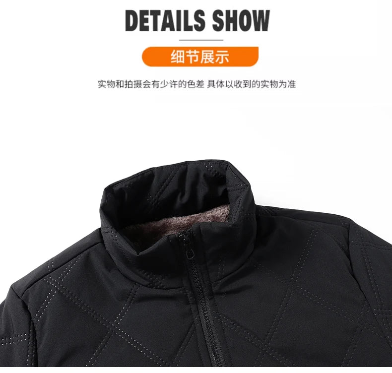 mens Parka Men's Jacket Winter New down jacket Solid color Warm Jackets men business leisure coat teenager coats size M-5XL 2568