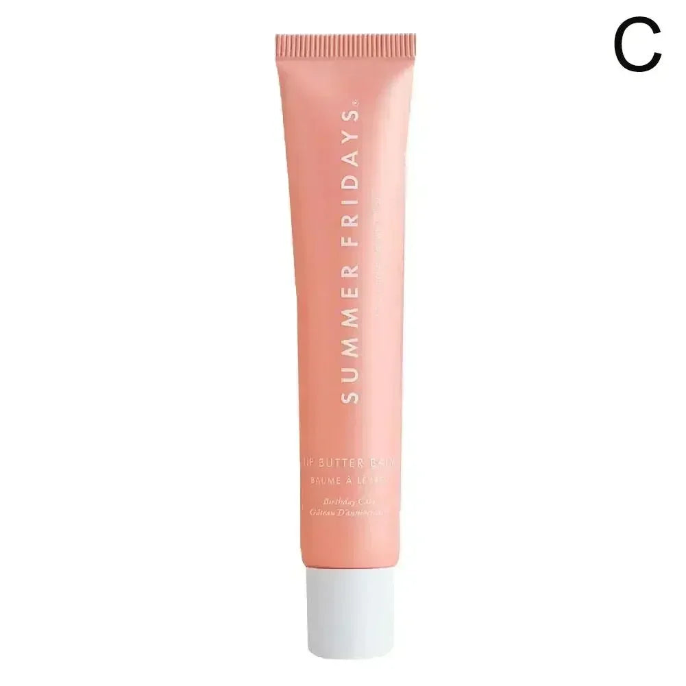 Summer Friday's Vanilla Beige Lip Balm Moisturizing Transparent Lipstick Set Smooth Soft Tube Mirror Lip Gloss Lip Blum Makeup