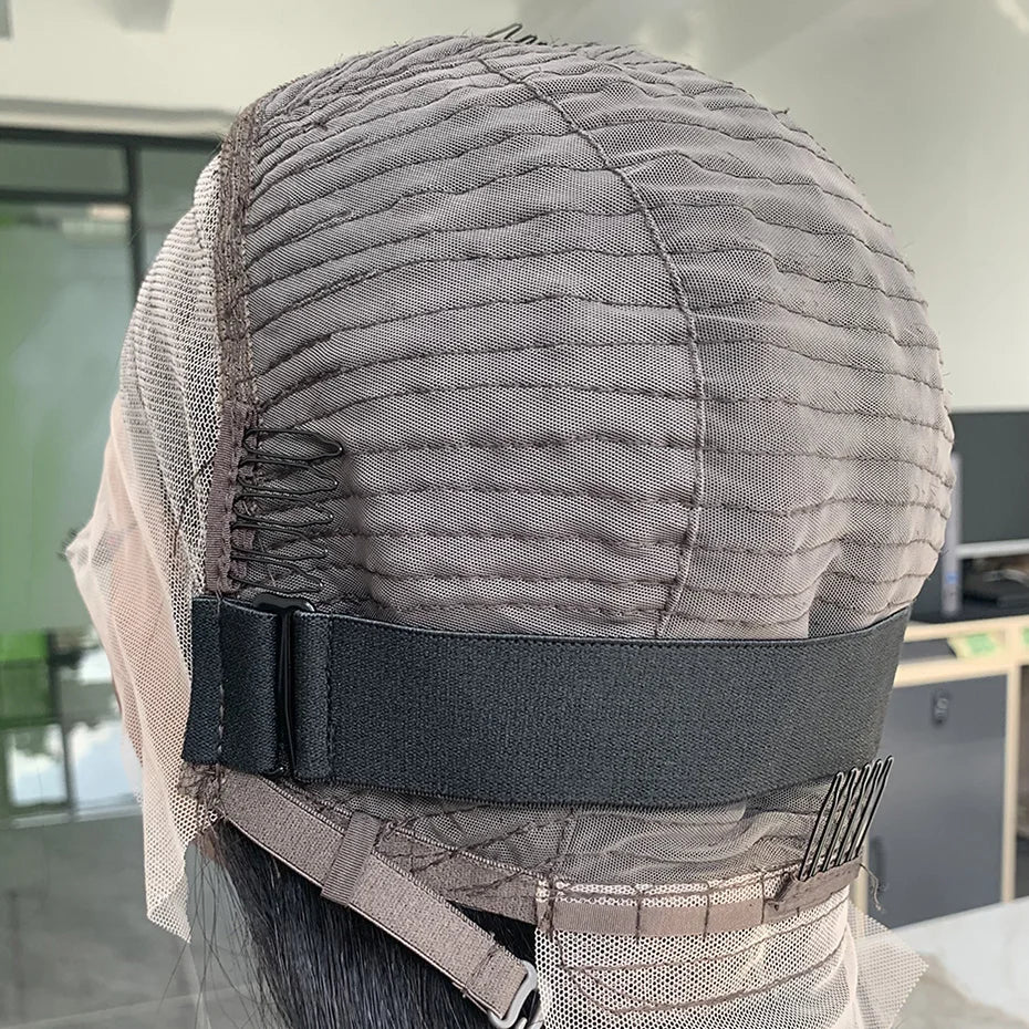 Bob Loose Wave Lace Front Wig Human Hair 100 Original Vietnam Natural Black Colored Full 13x4 Wet and Wavy Human Wig 250 Density