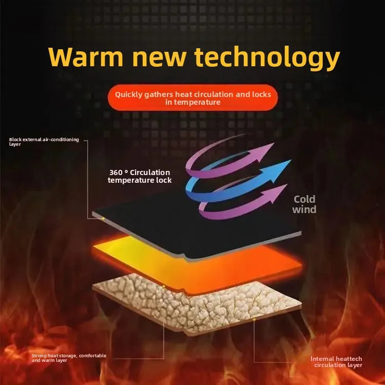 Men's Autumn Winter Lamb Velvet Set Thickened Fleece Casual Sports Outerwear And Pants Large Size Comfortable Dad Clothes