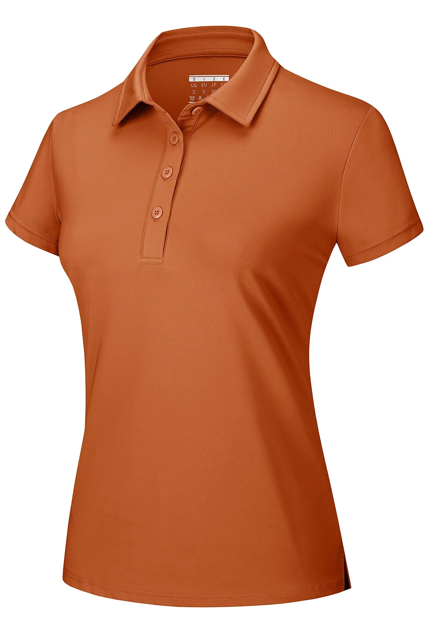 TACVASEN Summer UPF 50+ Short Sleeve Shirts Womens Sun Protection T-shirts Quick Dry 4 Buttons Tennis Workout Tee Golf Pullovers