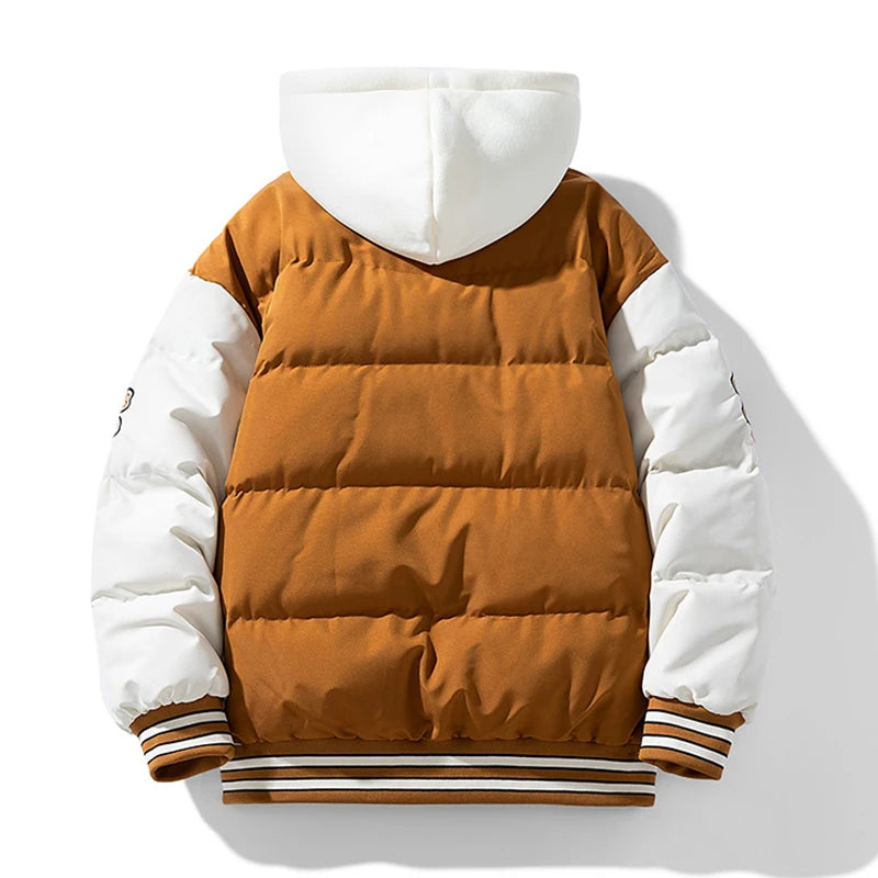 Winter Men Fashion hickened Parkas Jacket Men Warm Windproof Jackets Parkas Men Autumn Casual Outwear Jackets Parkas Coats Male