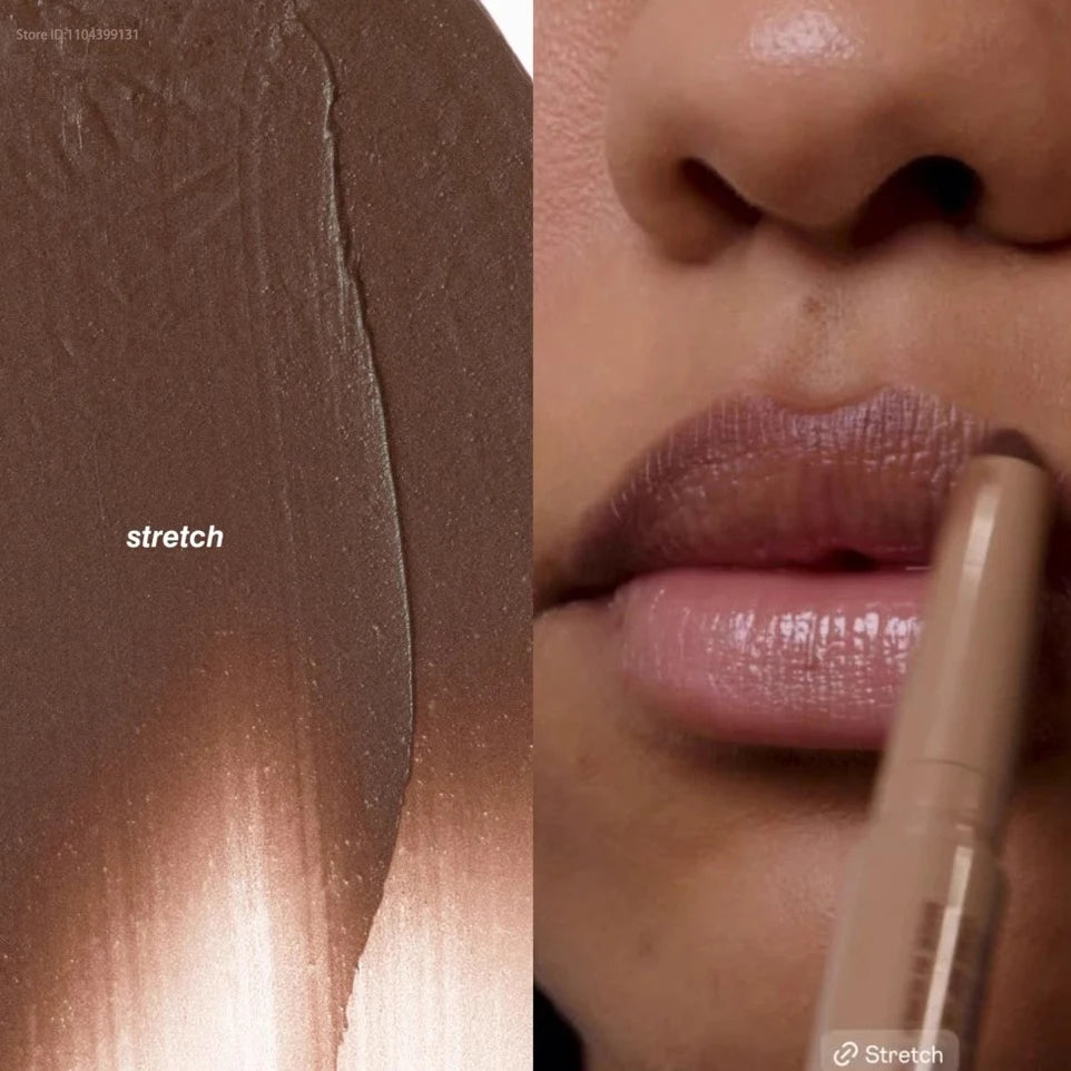 With box Skin Peptide Lip Shape Pen Lip Liner Long Lasting Lip Tint Pencil Pen Makeup Lipstick Powder Blusher Gloss Rouge Makeup