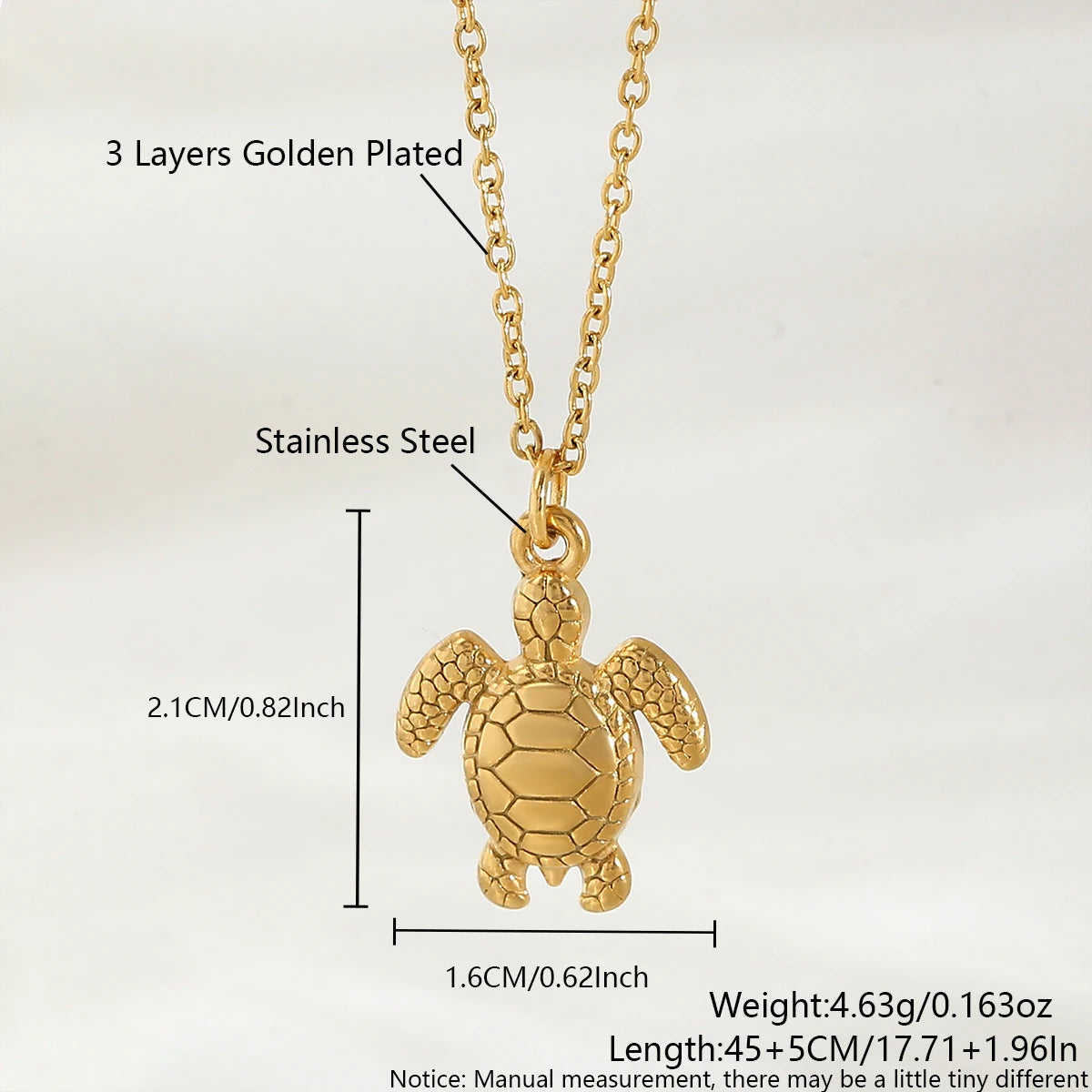 Summer Women's Starfish Conch Shell Necklace Fashion Stainless Steel Gold/Silver Color Crab Turtle Choker Beach Jewelry Gifts