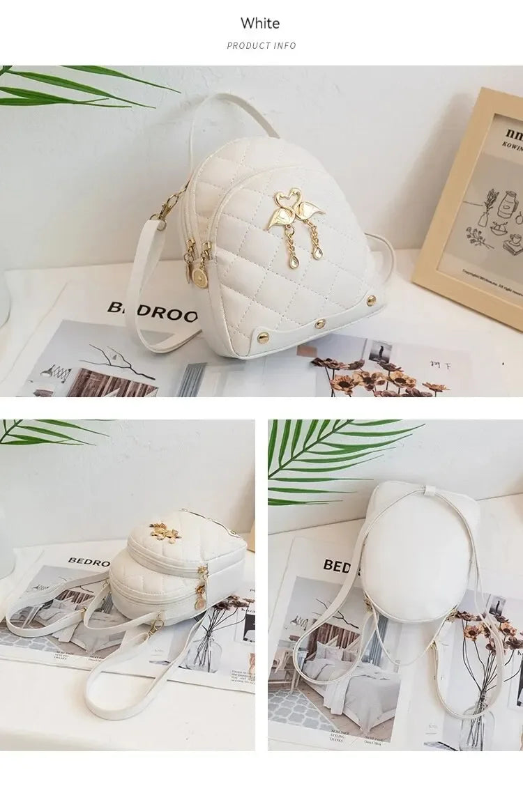 Fashionable Bag Women Backpack Mini Leisure Handbag