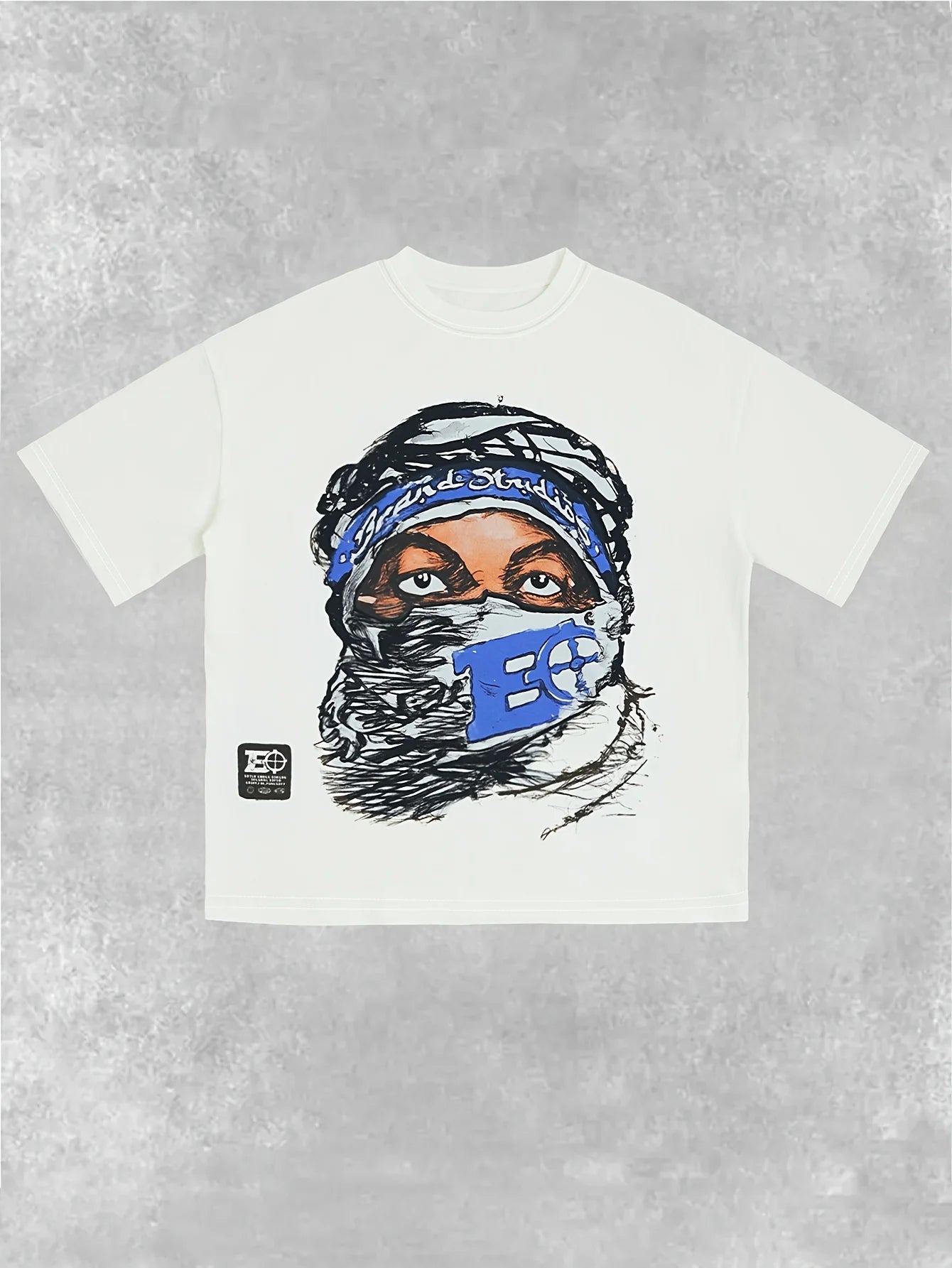 Streetwear T Shirt Y2K Hip Hop Punk Rock Graphic Print Oversized TShirt Mens Womens Round Neck Cotton Short Sleeve Tops Clothes