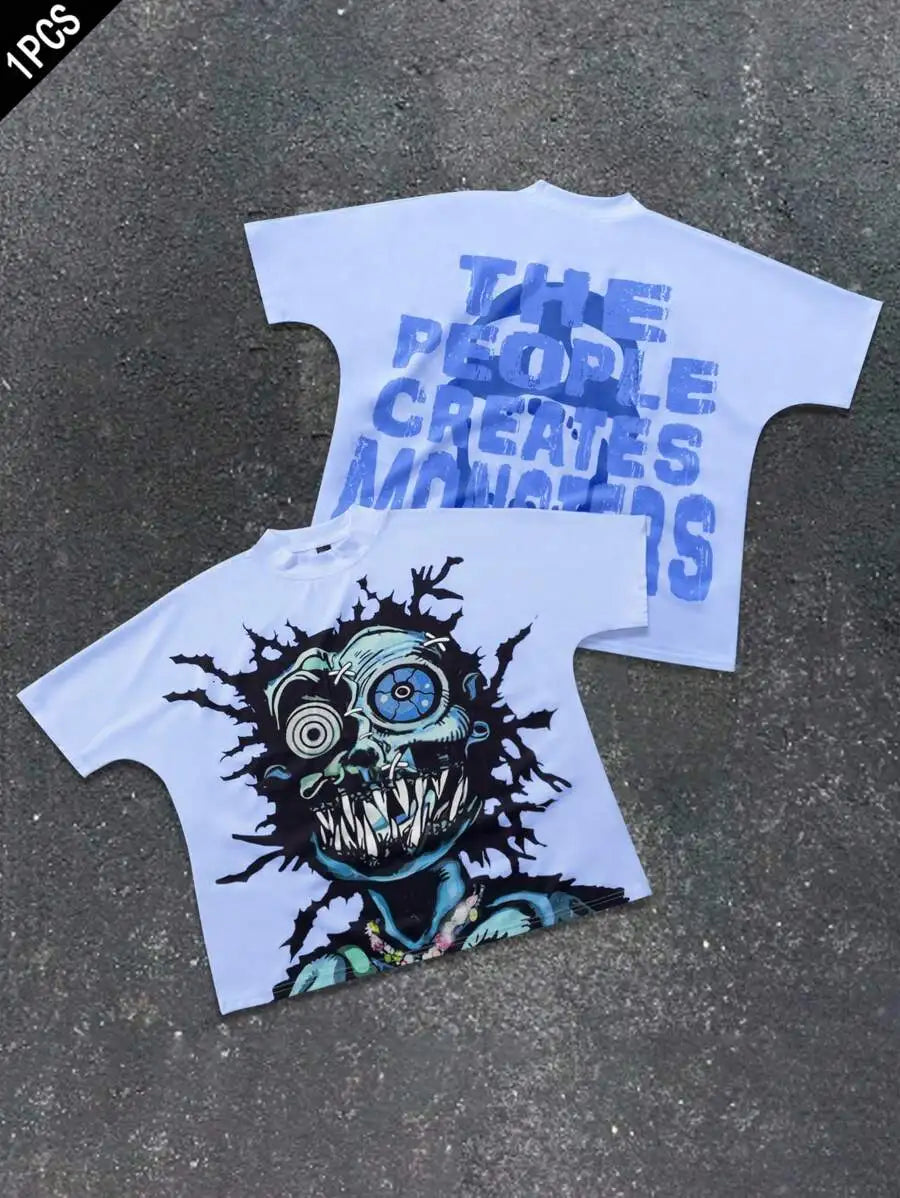 Luxury Brand T-shirt Men Short Sleeve Tee T Shirts for Man Designer Clothes Men's Crop Top Y2k New in Tops and T-shirts Clothing