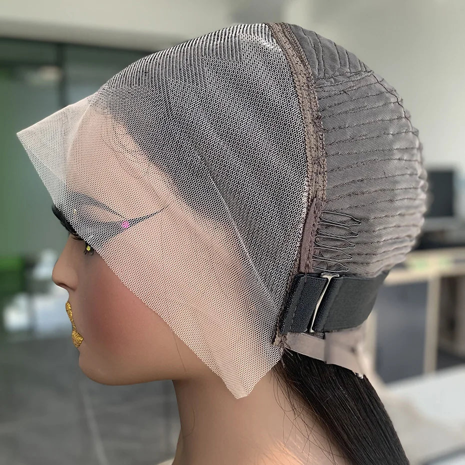 Bob Loose Wave Lace Front Wig Human Hair 100 Original Vietnam Natural Black Colored Full 13x4 Wet and Wavy Human Wig 250 Density