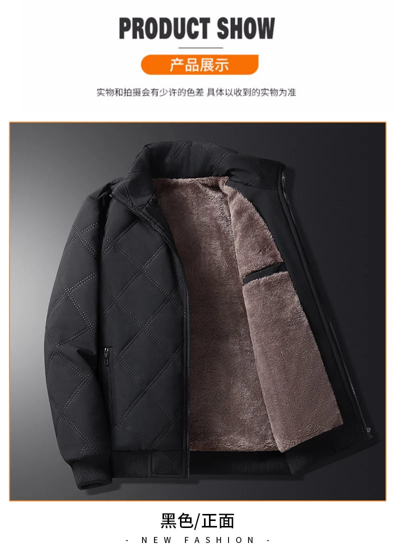 mens Parka Men's Jacket Winter New down jacket Solid color Warm Jackets men business leisure coat teenager coats size M-5XL 2568