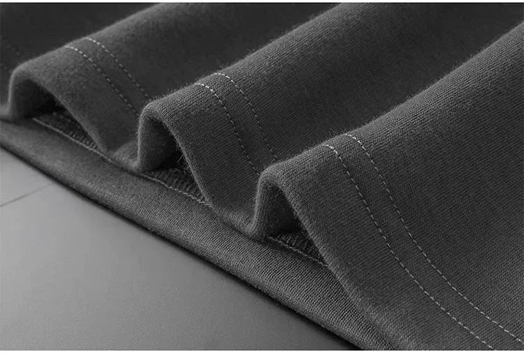 Men's Fleece Lined Thickened Long Sleeve T-Shirt round Neck Base Shirt Autumn Clothes Winter Long Sleeve Warm Underwear