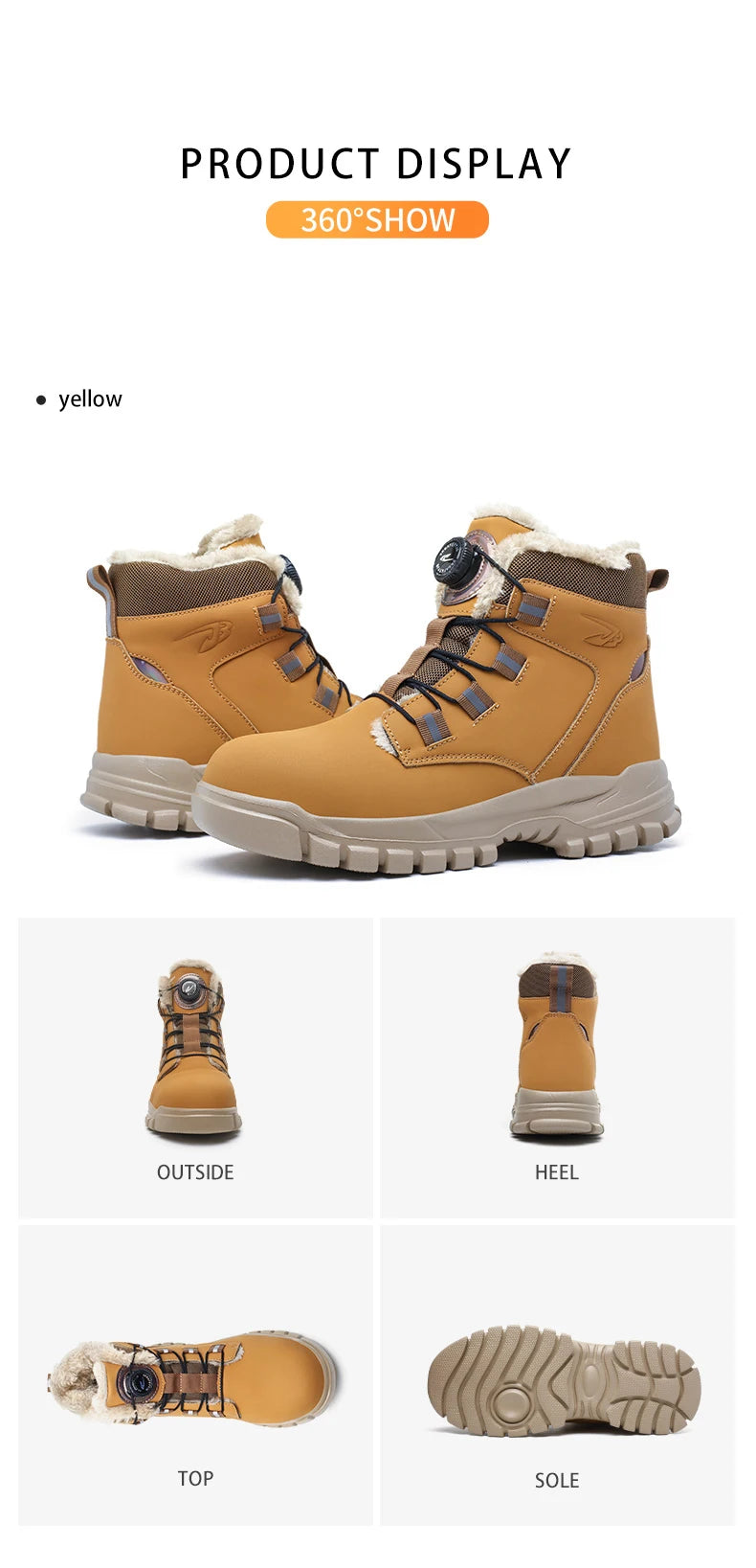 Work Safety Boots Men Waterproof Security Boots lightweight Industrial Steel Toe Work Shoes Protective Men Safety Shoes Size 48