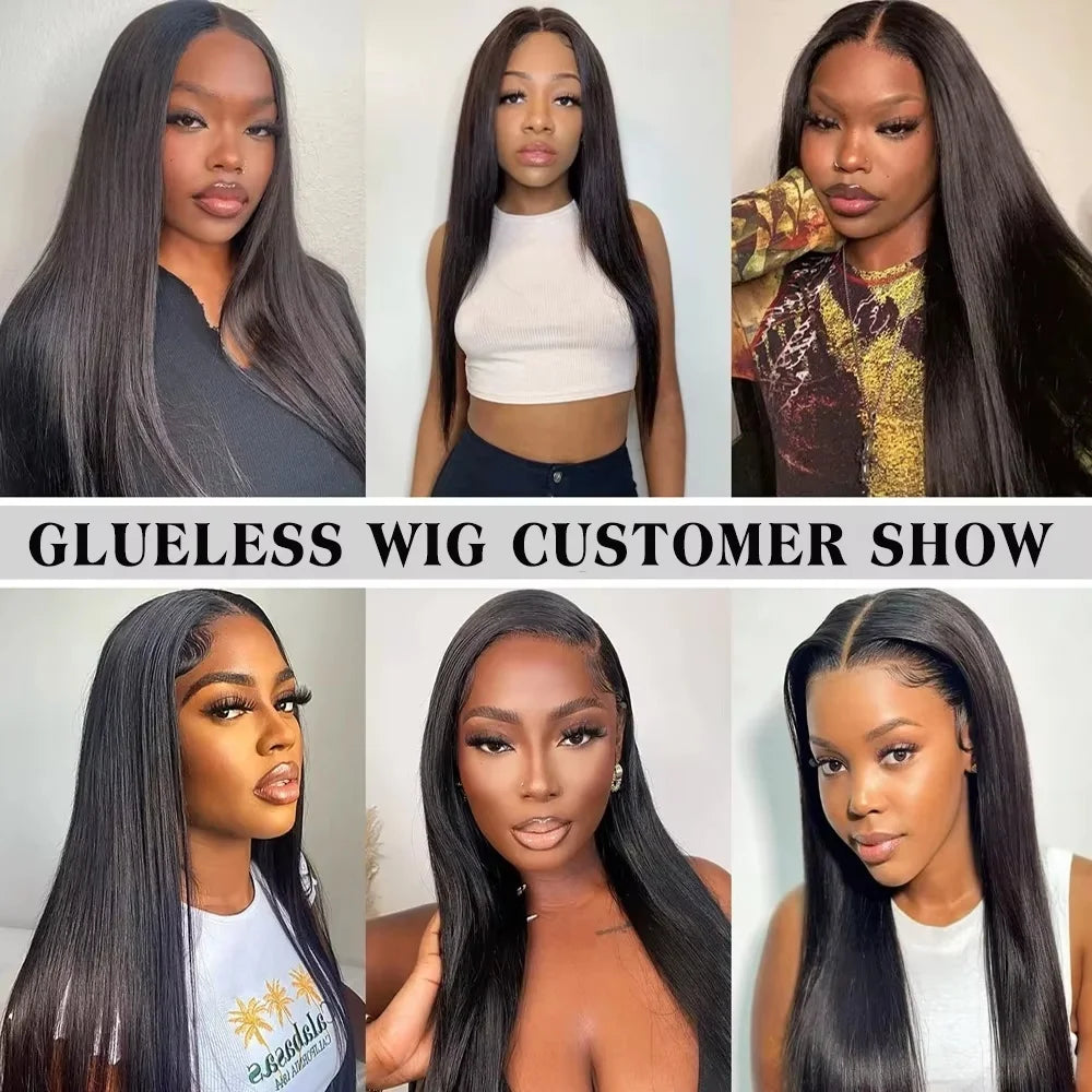 30 40 Inch Bone Straight Lace Frontal Wigs Human Hair 13x6 Hd Transparent Lace Front Wig 13x4 Long Straight Wig For Black Women