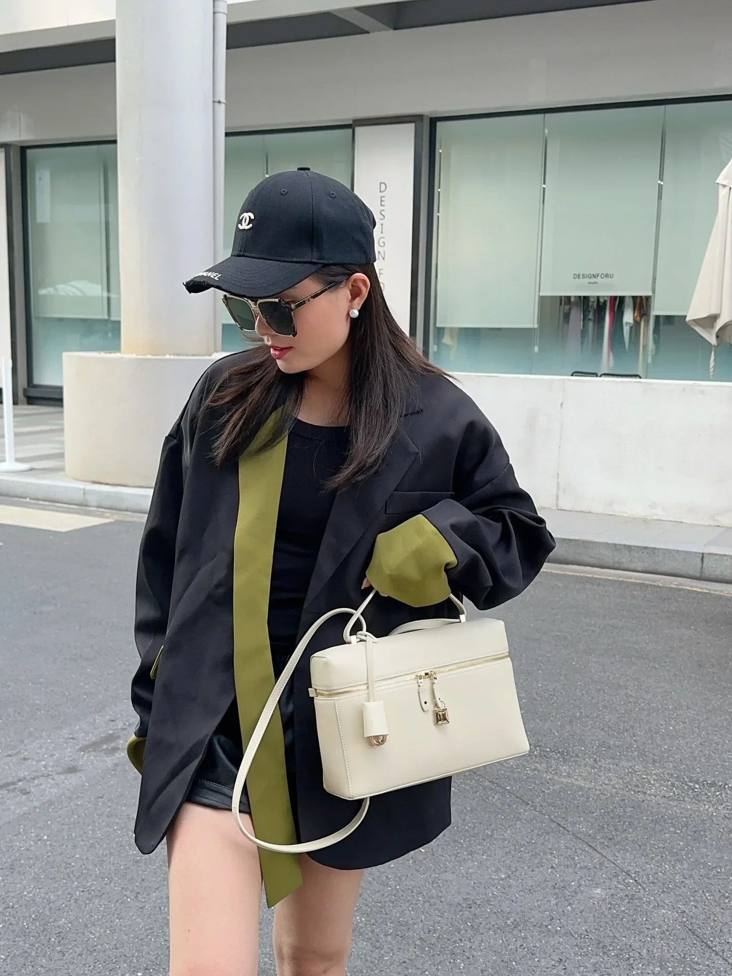 Lp27vintagecow Leather Extra Bag Casual Large Capacity Handbag Single Strap Soft Shape Autumn New Release Box Bag