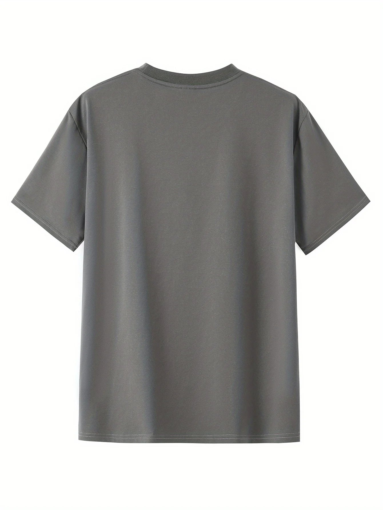 Summer Men 100% Polyester Comfortable Casual Loose Plus Size NEW YORK CITY Printed Sports Round Neck Short Sleeved T-shirt Top