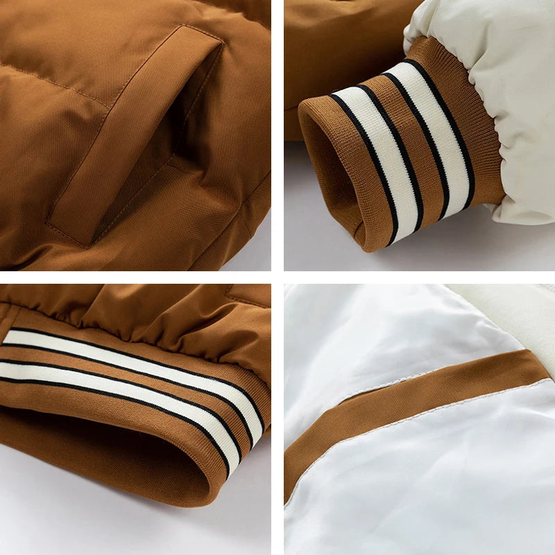 Winter Men Fashion hickened Parkas Jacket Men Warm Windproof Jackets Parkas Men Autumn Casual Outwear Jackets Parkas Coats Male