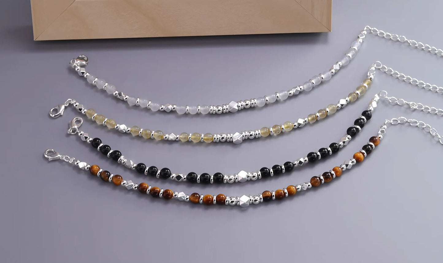 VENTFILLE 925 Sterling Silver Zircon Love Heart Bracelet For Women Bowknot Stars Bead Snake Bone Chain Jewelry Gift Dropship