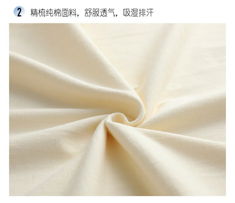 Heavyweight round neck pure cotton short sleeved t-shirt loose solid color white t men's and women's bottom shirt solid color