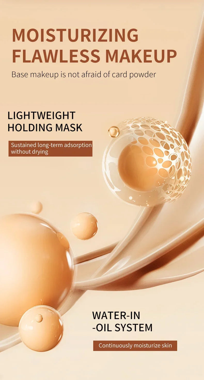 TVLV eraser foundation make-up stick 20g, with brush to brighten skin liquid foundation, long-lasting makeup concealer