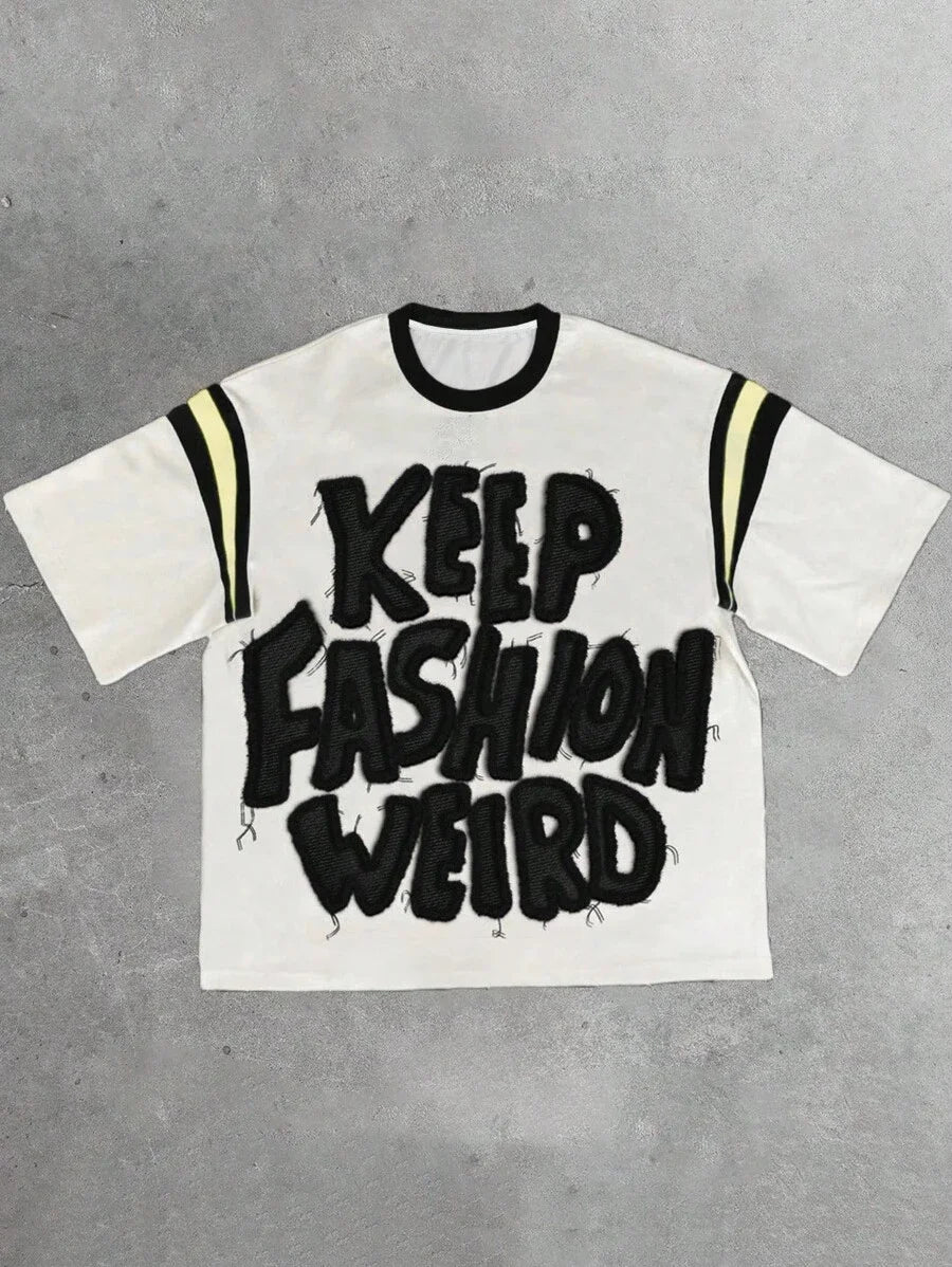 Male Clothes Man Funny T Shirt Crop Top Y2k Korean Tops Summer T-shirt Men Overfit Short Sleeve Luxury Brand T-shirt Street Wear