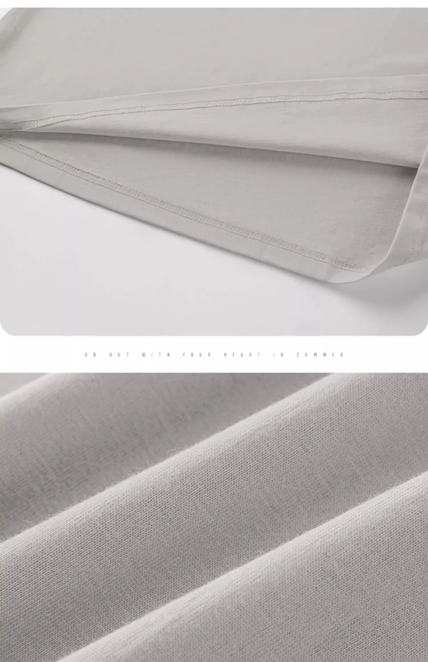 Heavyweight round neck pure cotton short sleeved t-shirt loose solid color white t men's and women's bottom shirt solid color