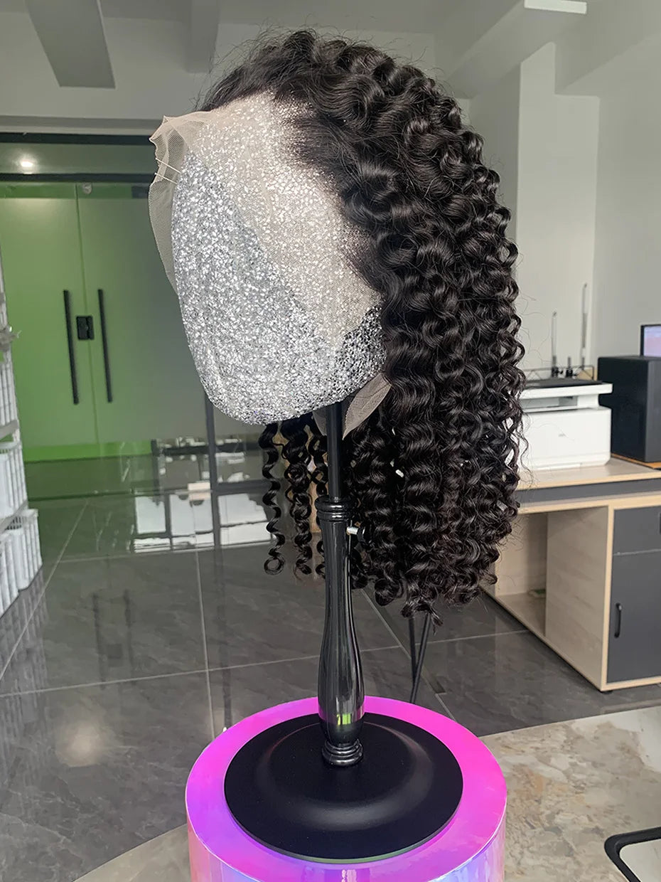 Bob Loose Wave Lace Front Wig Human Hair 100 Original Vietnam Natural Black Colored Full 13x4 Wet and Wavy Human Wig 250 Density