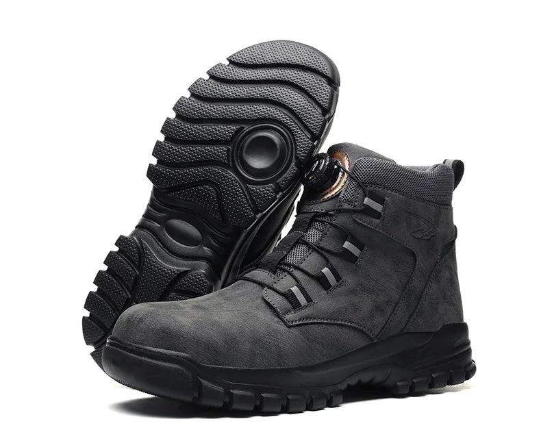 Work Safety Boots Men Waterproof Security Boots lightweight Industrial Steel Toe Work Shoes Protective Men Safety Shoes Size 48