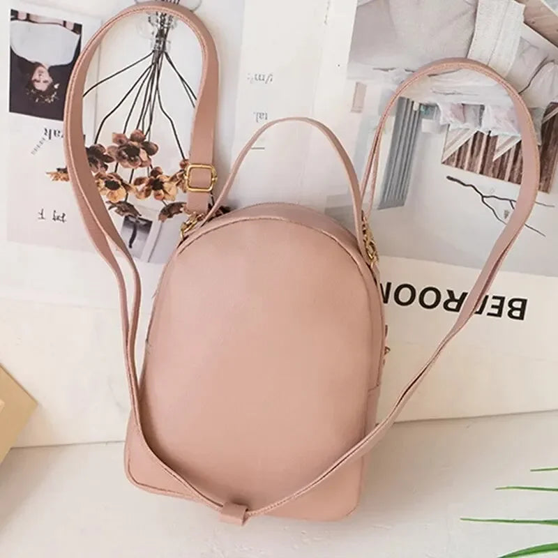 Fashionable Bag Women Backpack Mini Leisure Handbag