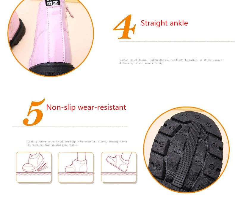 2022 New Winter Children Shoes PU Leather Waterproof Plush Boots Kids Snow Boots Brand Girls Boys Casual Boots Fashion Sneakers