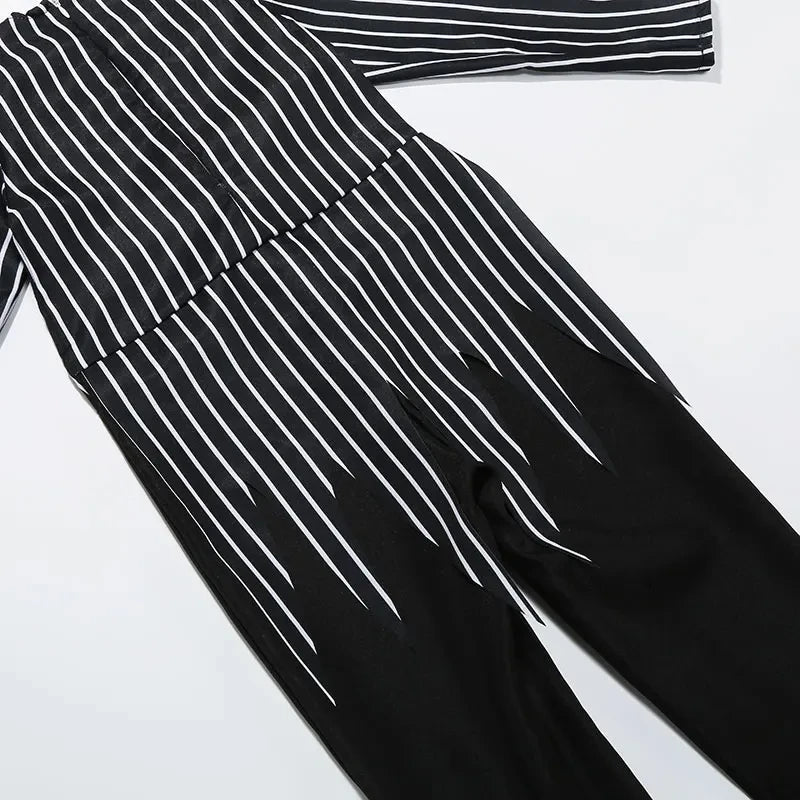 Baby Girls Halloween Costumes Cosplay Dress Nightmare Before Xmas Children Carnival Princess Sally Party Clothes 2-10 Years